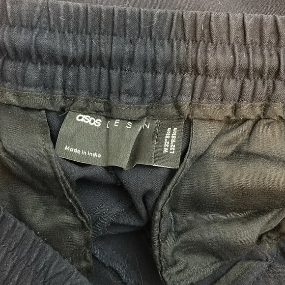 men’s asos drawstring pants - Picture 3 of 4